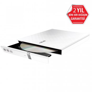 ASUS DVD SDRW-08D2S-U LITE SLIM USB 2.0 BEYAZ