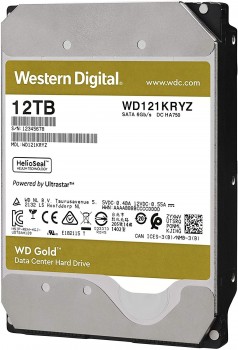 12TB WD GOLD ENTERPRISE 7200RPM SATA3 256MB WD121KRYZ