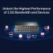 TP-LINK TL-SG108-M2 8PORT 10/100/1000 YÖNETİLEMEZ SWITCH