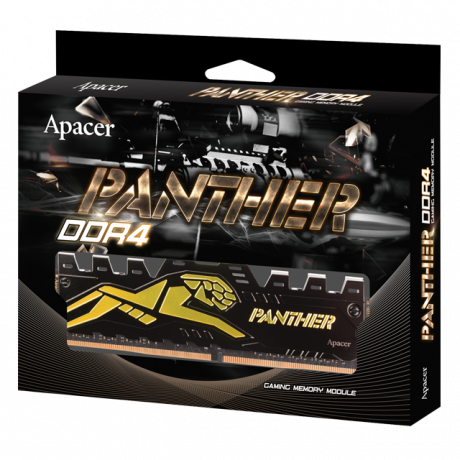 Apacer Panther-Golden 16 GB 1x16GB 3600 Mhz CL18 DDR4 Gaming RAM (AH4U16G36C25Y7GAA-1)