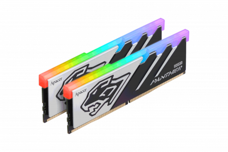 Apacer Panther RGB 32GB 2x16GB 5200MHz CL38 DDR5 Gaming Ram (AH5U32G52C5029BAA-2)