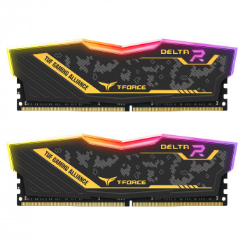 Team T-Force TUF RGB Gaming Alliance 16GB (2x8GB) 3200MHz CL16 DDR4 Gaming Ram (TF9D416G3200HC16FDC01)