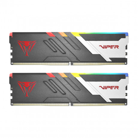 Patriot Viper Venom RGB 32GB (2x16GB) DDR5 5600MHz CL36 Gaming Ram (Bellek) (PVVR532G560C36K) 