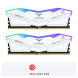 Team T-Force DELTA RGB White 32GB 2x16GB 7200Mhz DDR5 CL34 Gaming Ram (FF4D532G7200HC34ADC01)