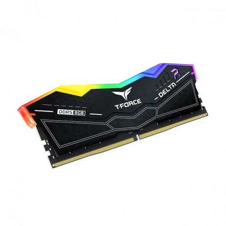 Team T-Force DELTA RGB Black 32GB 2x16GB 7600Mhz DDR5 Gaming Ram CL36 (FF3D532G7600HC36DDC01)