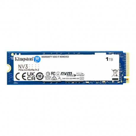 1TB KINGSTON NV3 SNV3S/1000G 6000/4000MB/S M.2 NVMe PCIe 4.0