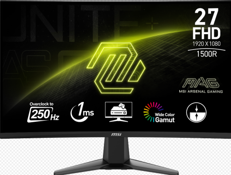 27 MSI MAG 27C6X VA FHD 1500R 1MS 250HZ CURVED