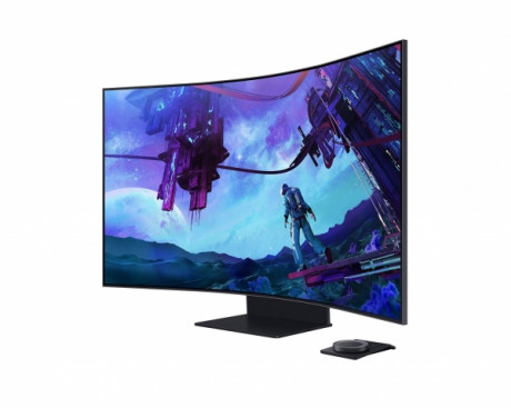 55 SAMSUNG LS55CG97WNUXUF VA UHD 165HZ 1MS HDMI