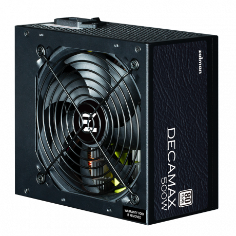 ZALMAN DECAMAX 500W ZM500-LX3 80+ STANDARD POWER SUPPLY