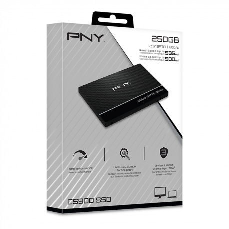 PNY CS900 500GB 535/500MB/s 2,5