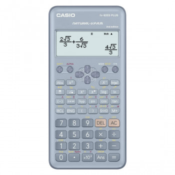 CASIO FX-82ES PLUS MAVİ 2.VERSİYON BİLİMSEL FONKSİYONLU HESAP MAKİNESİ