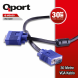 QPORT Q-VGA30 15 PİN VGA KABLO 30 MT