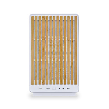 Lian Li Dan Case A3 Beyaz Ahşap M-ATX Mini-Tower Kasa (G99.A3W-WD.00)