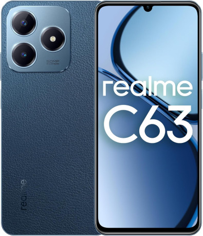 REALME C63 256GB 8GB RAM MAVI CEP TELEFONU